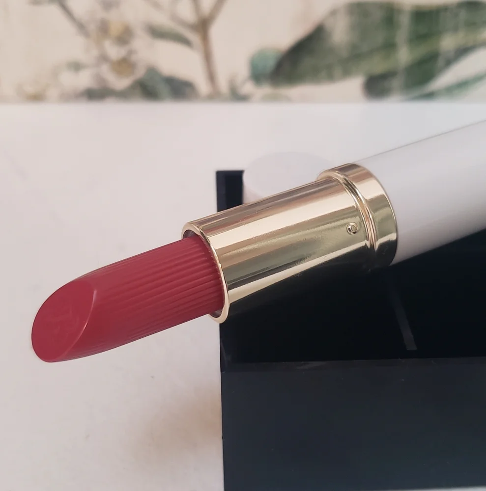 Lipstic Organizer & Rebellious Rose 420 Lipstick Estee Lauder
